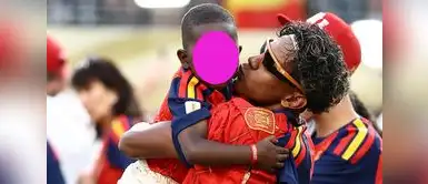 La selección española ganó el Mundial de Fútbol 2026. Lamine Yamal comparte una TIERNA celebración con su hermano pequeño tras conquistar el Mundial 2026