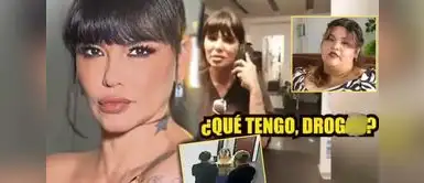 Angie Jibaja es denunciada por consumir sustancias y por agreder a la trabajadora del hotel. Angie Jibaja es acusada de agredir a una trabajadora de hotel frente a la policía y surge una delicada denuncia: "Fumaba olores raros..."