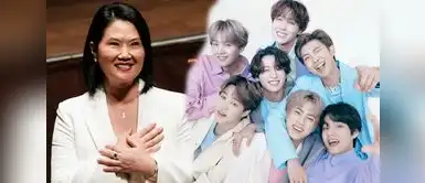 Keiko Fujimori quiere balcanozo con BTS y pide a fans recomendaciones de canciones. Keiko Fujimori promete invitar a BTS a Palacio de Gobierno y sorprende con inesperada confesión