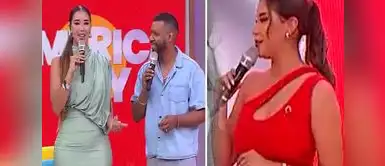Xiomy Kanashiro se queda CON LA BOCA ABIERTA al ser “DESPEDIDA” EN VIVO en “América Hoy”: “No traes ninguna pepa” Xiomy Kanashiro se queda CON LA BOCA ABIERTA al ser “DESPEDIDA” EN VIVO en “América Hoy”: “No traes ninguna pepa”
