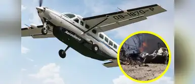 Tragedia enluta Nasca ¡Luto en Nasca! Avioneta con 13 pasajeros se ESTRELLA y confirman que no hubo sobrevivientes