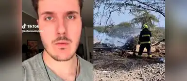 Influencer se salvó accidente en Nasca Español que asegura haber viajado en la avioneta accidentada en Nasca hizo insólita revelación: "Nos dijeron que..."