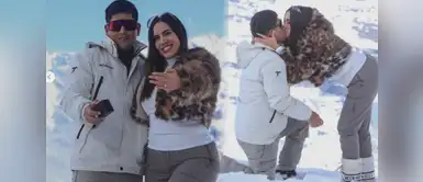 Darinka Ramírez anuncia su compromiso con el padre de su hija menor ¡Aprende, Farfán! Novio de Darinka Ramírez la sorprende y le pide MATRIMONIO con lujoso anillo en medio de la nieve: "Sí, para siempre"
