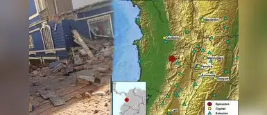Terremoto de magnitud 7,4 sacude Colombia y deja daños en varias ciudades Terremoto de magnitud 7,4 sacude Colombia y deja daños en varias ciudades