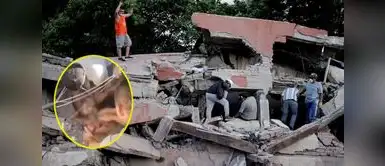 Rescate del bebé fue exitoso. Milagro entre los escombros: bebé de seis meses es rescatado con vida tras devastador terremoto en Colombia
