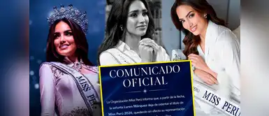 Luren Márquez sale del Miss Perú ¡ESCÁNDALO! Organización Miss Perú LE QUITA la corona a Luren Márquez, su reina 2026, a pocos meses del Miss Universo