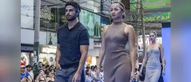Desfile en Gamarra. Gamarra se convierte en pasarela para celebrar la moda peruana