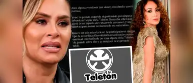 Janet desmiente a Ethel Pozo Janet Barboza DEJA MAL a Ethel Pozo tras revelar la verdad sobre su presunto VETO de la TELETÓN: "Ni siquiera tengo..."