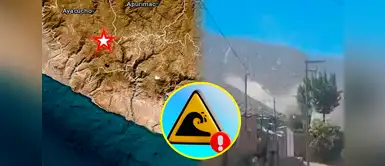 ¿Habrá tsunami tras terremoto en Ayacucho? TERREMOTO de 7.2 en Ayacucho: ¿hay riesgo de TSUNAMI? Esto es lo que se sabe