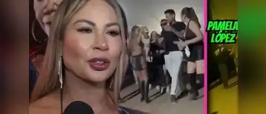 Pamela López asistió al concierto Cochinola el fin de semana pasado. ¡LAS IMÁGENES GENERAN REVUELO! Pamela López protagoniza altercado en la ‘Cochinola’ tras ser captada algo 'PASADA de COPAS'