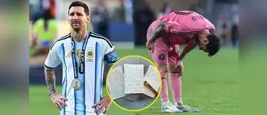 Lionel Messi compartió una carta donde comunicó oficial su retiro de la Albiceleste. Lionel Messi hace oficial su retiro de la Selección Argentina y conmueve al mundo
