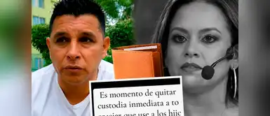 Florcita Polo y Néstor Villanueva en pie de guerra Néstor Villanueva ESTALLA contra Florcita tras pedido de PENSIÓN de S/10.000: “Es momento de quitar la custodia”