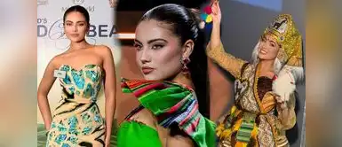 Josiane Sciotti representó a Perú en el Dances of the World de Miss Mundo 2026. ¡NO PASÓ DESAPERCIBIDO! El traje típico de Josiane Sciotti en Miss Mundo 2026 desata polémica entre bolivianos