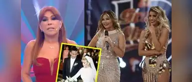 La conductora criticó lo mencionado en el libro de Gisela Valcárcel. Magaly cuestiona las declaraciones de Gisela sobre Viviana Rivasplata y lanza contundente comentario: “Tu marido cambió un Rolex por un Casio”