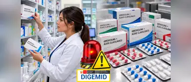 Digemid alertó por un posible riesgo asociado a este popular antibiótico y reveló cuáles son las señales que no deben ignorarse. Digemid manda ALERTA sobre uso de AMOXICILINA con ÁCIDO CLAVULÁNICO, popular antibiótico para tratar infecciones: ¿Qué podría ocasionar?