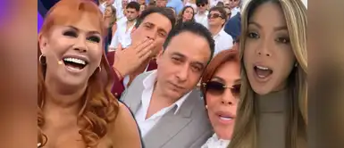 Magaly Medina se luce con los ex de Sheyla Rojas Magaly Medina se luce en España y presume INESPERADO REENCUENTRO con Antonio Pavón y 'Sir Winston', los exnovios de Sheyla Rojas