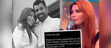Milena Zárate le pone punto final a su compromiso con Carlos Mendoza y lanza contundente frase: “Un anillo no aguanta todo” Milena Zárate le pone punto final a su compromiso con Carlos Mendoza y lanza contundente frase: “Un anillo no aguanta todo”