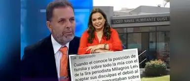 Caso Liceo Naval: mamá de víctima agresión REACCIONA a las declaraciones de su exabogado y habla de Milagros Leiva: "Debió alinearse" Caso Liceo Naval: mamá de víctima agresión REACCIONA a las declaraciones de su exabogado y habla de Milagros Leiva: "Debió alinearse"