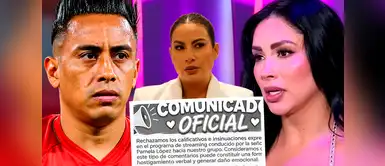 Christian Cueva y Pamela Franco contra Pamela López Pamela Franco y Christian Cueva comparten comunicado con GRAVE ACUSACIÓN contra Pamela López: "Hostigamiento verbal y..."
