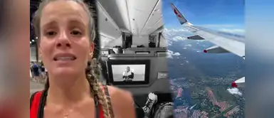 Alejandra Baigorria pasa el susto de su vida ¿Qué le pasó? Alejandra Baigorria vive ATERRADOR momento en AVIÓN rumbo a Brasil y preocupa con mensaje: "El peor susto de mi vida"