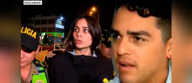 Detienen a Andrea San Martín DETIENEN a Andrea San Martín y es trasladada enmarrocada a comisaría tras DENUNCIA de Juan Víctor por presunta AGRESIÓN a su menor hija