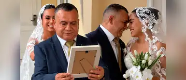 Hija de Tony Rosado se casa en elegante ceremonia Hija de Tony Rosado celebra su boda por TODO LO ALTO y cantante rompe en llanto: "Te amo, papito"