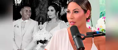 Pamela López y Christian Cueva boda Pamela López DEJA EN SHOCK al sacar a la luz el VERDADERO MOTIVO de Cueva para casarse con ella: "Su último salvavidas"