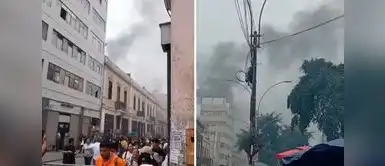 Siniestro reportado dentro de una vivienda. Incendio genera alarma cerca del Barrio Chino: al menos cuatro unidades de bomberos atienden la emergencia