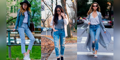 Cuál es la diferencia entre los Boyfriend, Girlfriend y Mom Jeans?