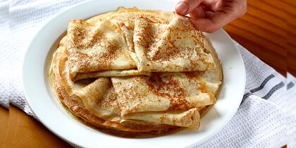 Nutritivos y deliciosos crepes de quinua para tus desayunos saludables