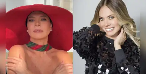 Laura Huarcayo recibe diciembre con un look total red que desata elogios en redes