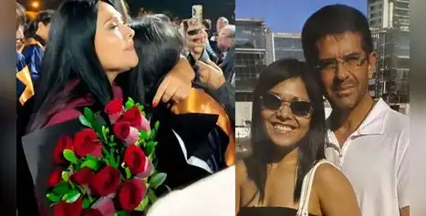Tula Rodríguez se quiebra en graduación de su hija con la ‘aparición’ del desaparecido Javier Carmona Tula Rodríguez se quiebra en graduación de su hija con la ‘aparición’ del desaparecido Javier Carmona