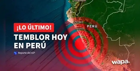 Temblor en Perú hoy, lunes 19 de enero de 2026: conoce dónde fue el epicentro del sismo, según IGP
