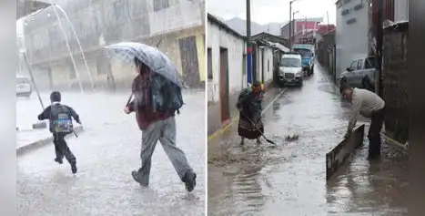 Senamhi advierte alerta naranja: Lluvias torrenciales y descargas eléctricas en 19 departamentos