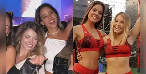 Luciana Fuster y Flavia Laos reaparecen juntas con looks de la venganza tras años de distanciamiento por Patricio Parodi