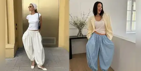 Los ‘balloon pants’ vuelven con fuerza: así se lleva la tendencia que reemplaza a los jeans
