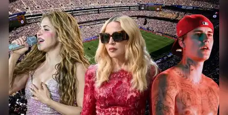 Mundial 2026: Final tendrá histórico show de medio tiempo con Shakira, Madonna, BTS y Justin Bieber. Mundial 2026: Final tendrá histórico show de medio tiempo con Shakira, Madonna, BTS y Justin Bieber.