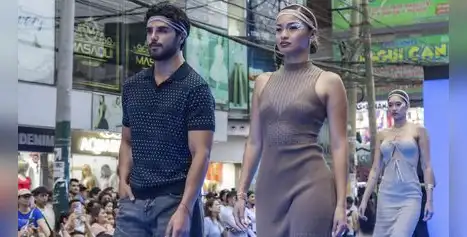 Gamarra se convierte en pasarela para celebrar la moda peruana Gamarra se convierte en pasarela para celebrar la moda peruana