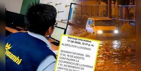 ALERTA EN LIMA | Senamhi envía mensaje masivo a teléfonos tras lluvias en Lima Sur: “Los techos de las viviendas…” ALERTA EN LIMA | Senamhi envía mensaje masivo a teléfonos tras lluvias en Lima Sur: “Los techos de las viviendas…”