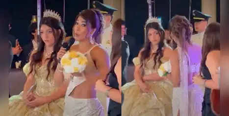 Hija de Karen Dejo se vuelve VIRAL por su INSÓLITA REACCIÓN durante el discurso de su madre: "Gestos de 'mamá, cállate'" Hija de Karen Dejo se vuelve VIRAL por su INSÓLITA REACCIÓN durante el discurso de su madre: "Gestos de 'mamá, cállate'"