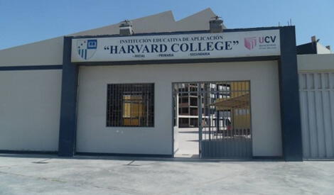 Harvard College, colegio perteneciente al conglomerado de la UCV en Piura.   
