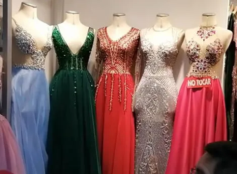 Vestidos de promoción en Gamarra: Encuentra aquí las principales tiendas y  luce glamurosa