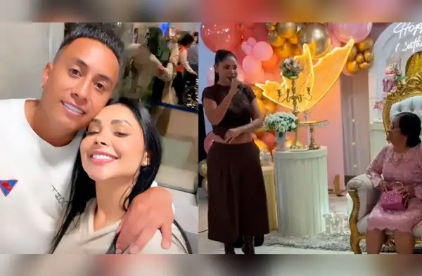Pamela Franco es criticada por peculiar detalle en cumpleaños de la abuela de Cueva wapa.pe