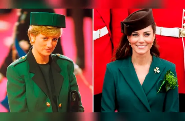 No cabe duda que la duquesa de Cambridge tiene a Lady Di como una gran referencia de moda wapa.pe