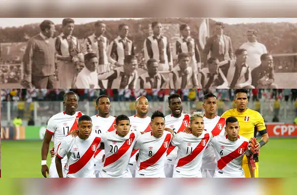 Mira la evolución de la camiseta de la selección wapa.pe