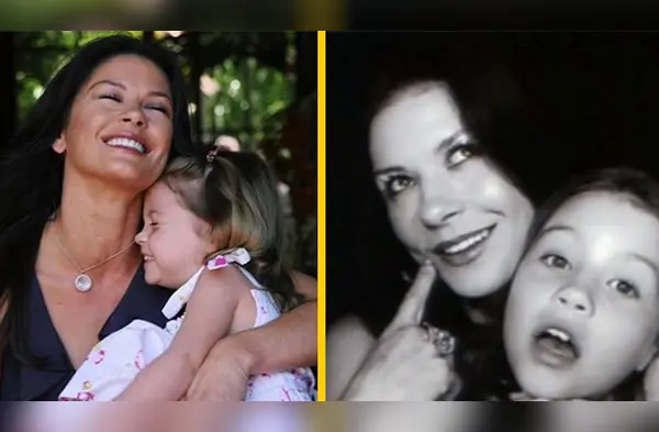 La hija de Catherine Zeta-Jones ya creció y es igual de hermosa como su mamá wapa.pe