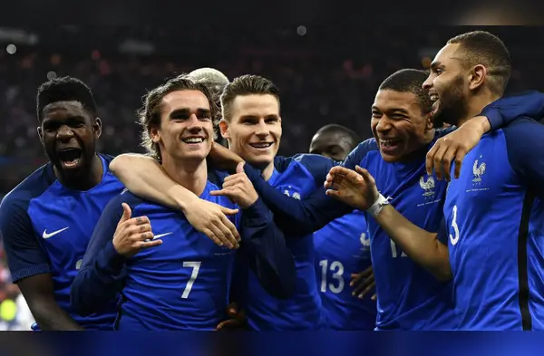 La selección francesa se relaja cantando temas de Ozuna wapa.pe