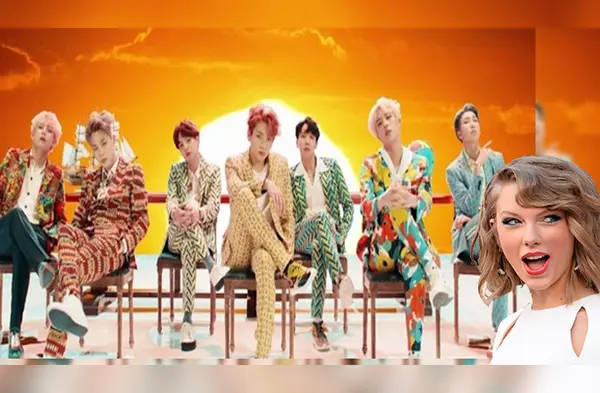 BTS desplaza a Taylor Swift wapa.pe