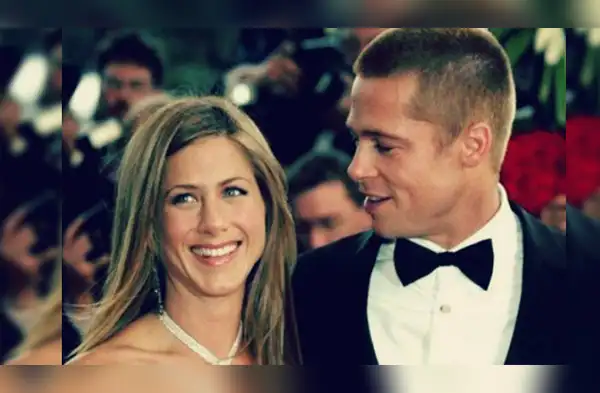 Jennifer Aniston and Brad Pitt wapa.pe