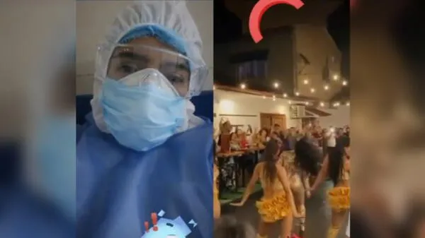 Reacción de enfermera se viraliza en Tiktok por COVID-19